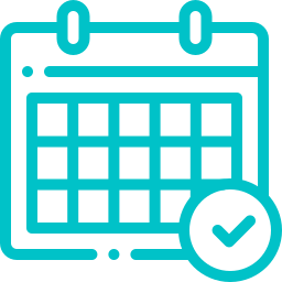 Stressfreie Dienstpläne Kalender als Symbol für stressfreie Dienstpläne