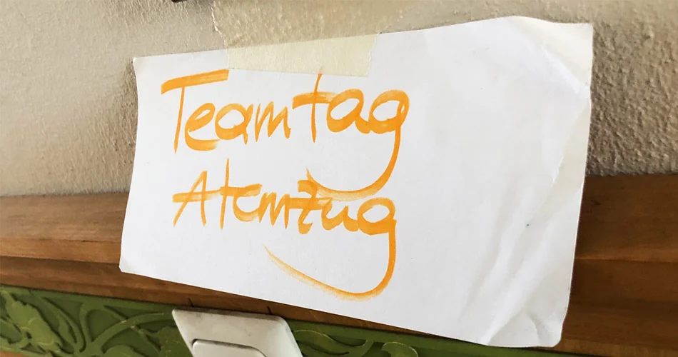 Ein erfolgreicher Atemzug-Teamtag 2018