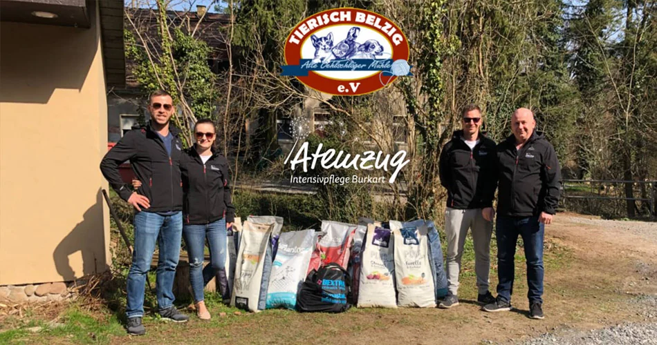 Futterspende für den Verein Tierisch Belzig